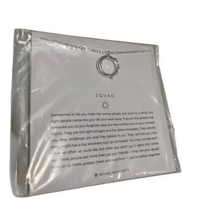 Bryan Anthonys “Squad” Necklace – Silver New in Package